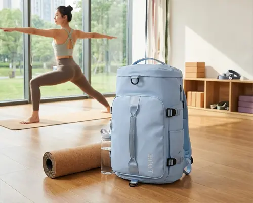 15/5000 The material revolution and green manufacturing upgrade of yoga bags