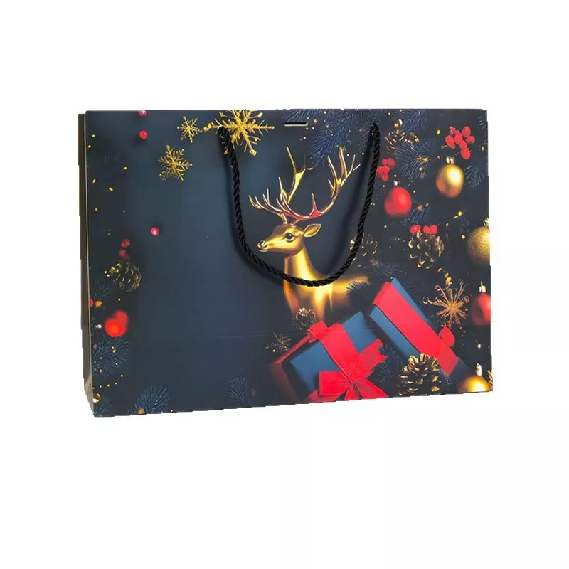 Christmas Holiday Paper Gift Bag