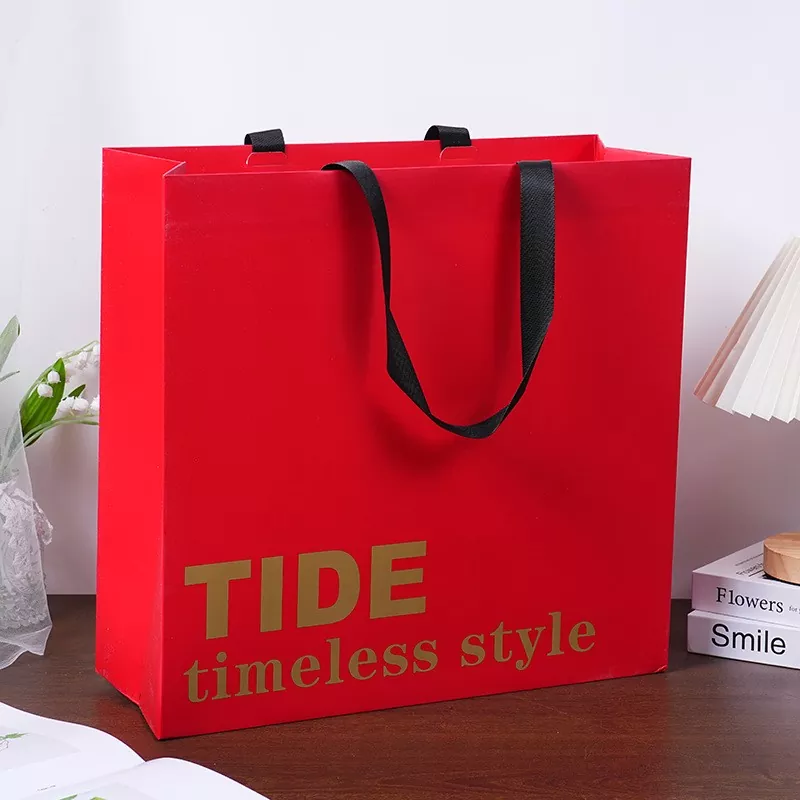Foldable Reusable Paper Shopping Bag