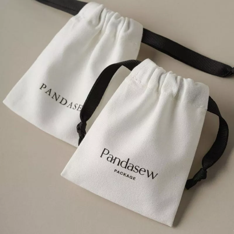 Gift Small Cotton Drawstring Pouch