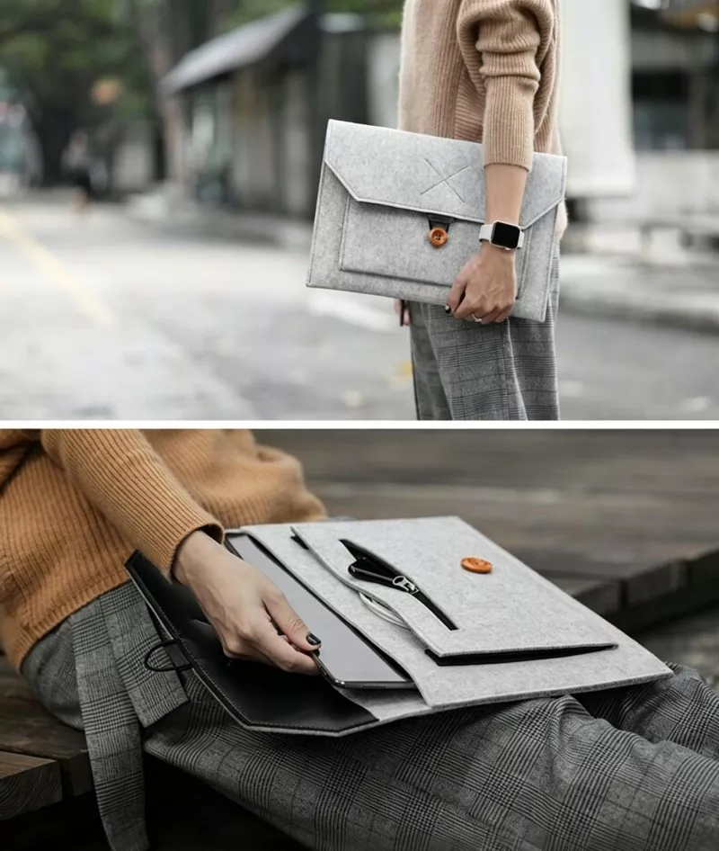 Protective Felt Envelope Laptop Bag