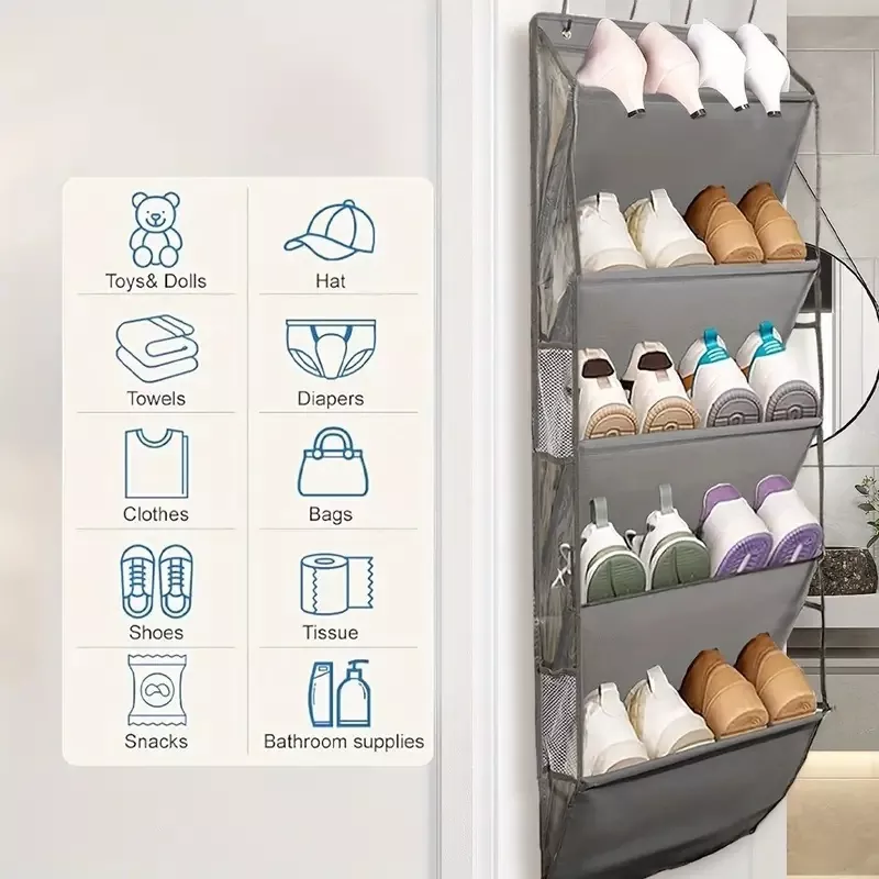 Shoe Door Hanging Storage Bag