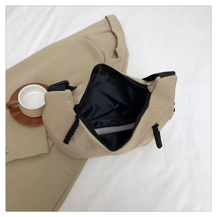 Light Student Nylon Crossbody Bag
