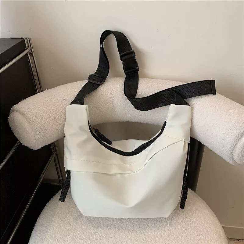 Light Student Nylon Crossbody Bag