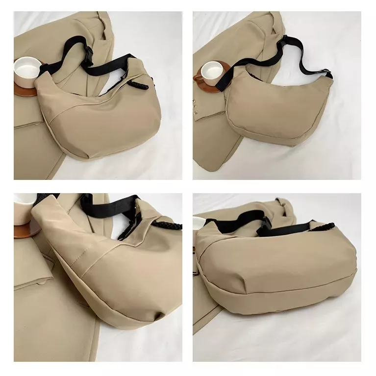 Light Student Nylon Crossbody Bag