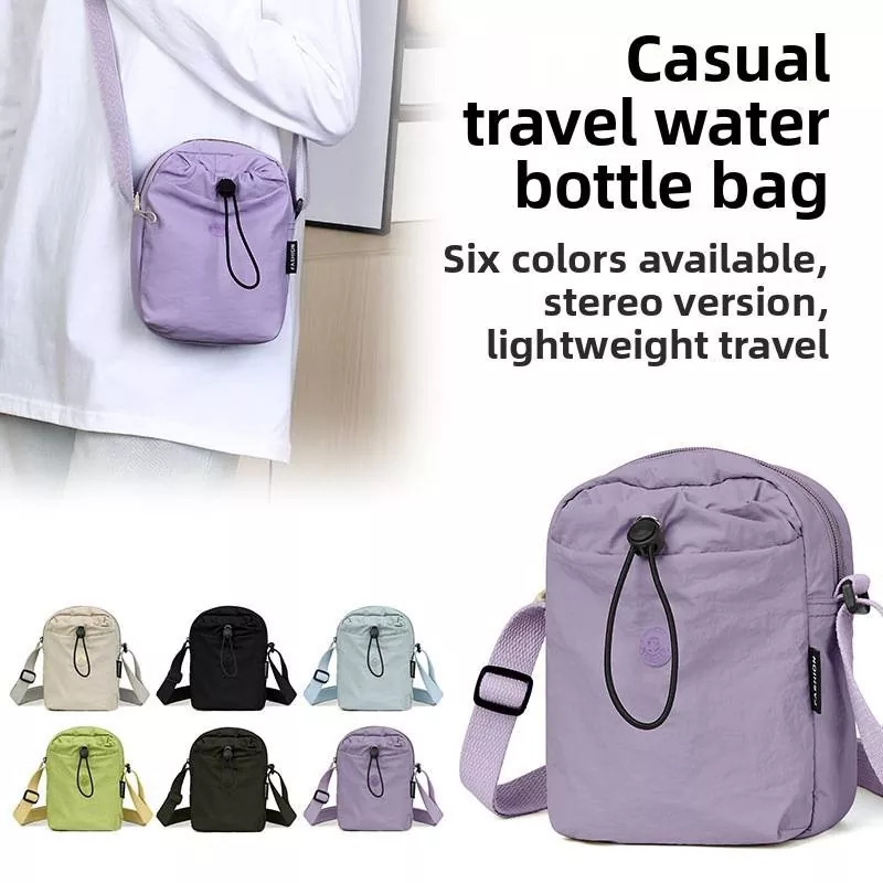 Adjustable Portable Nylon Shoulder Bag