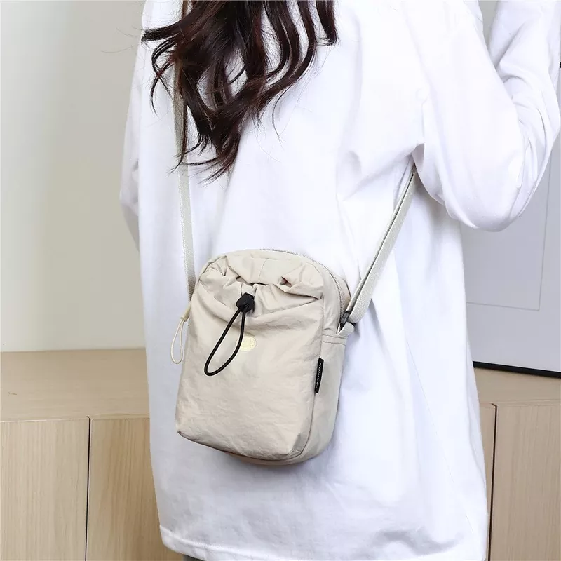 Adjustable Portable Nylon Shoulder Bag