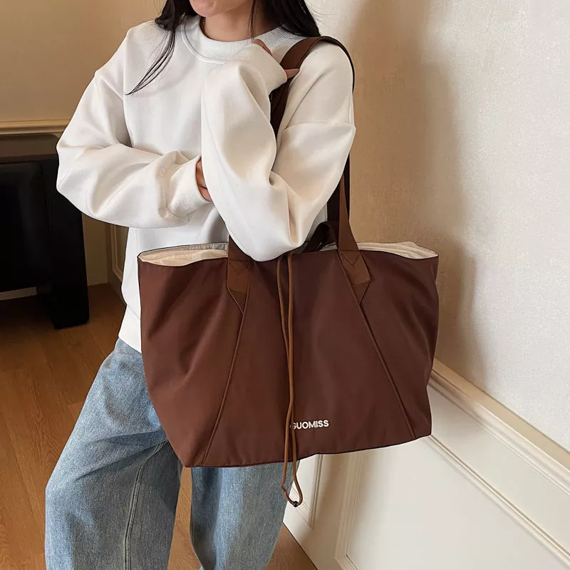 Casual Waterproof Nylon Tote Bag
