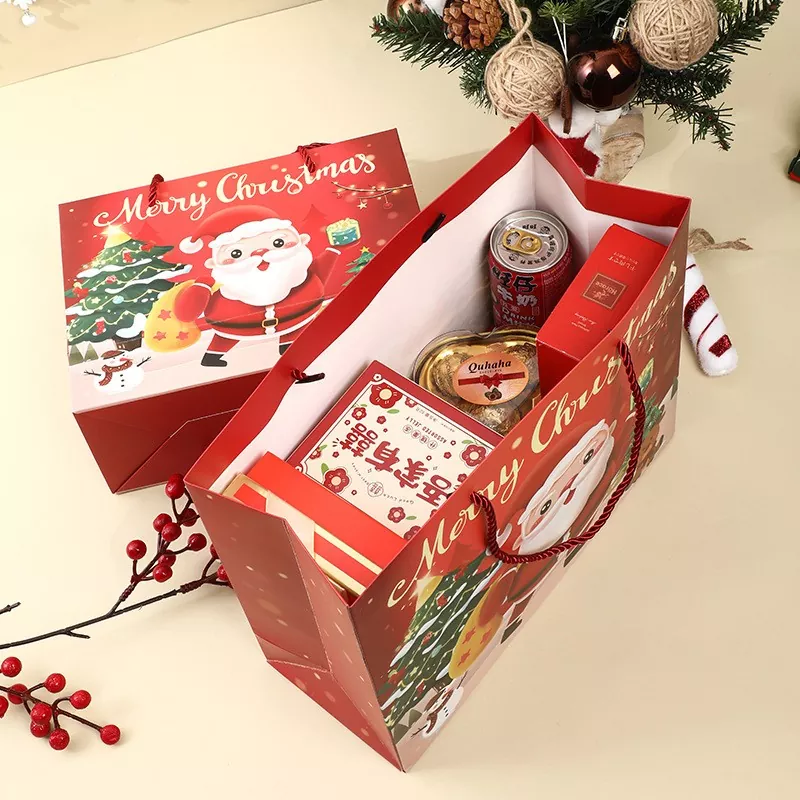 Christmas Holiday Paper Gift Bag