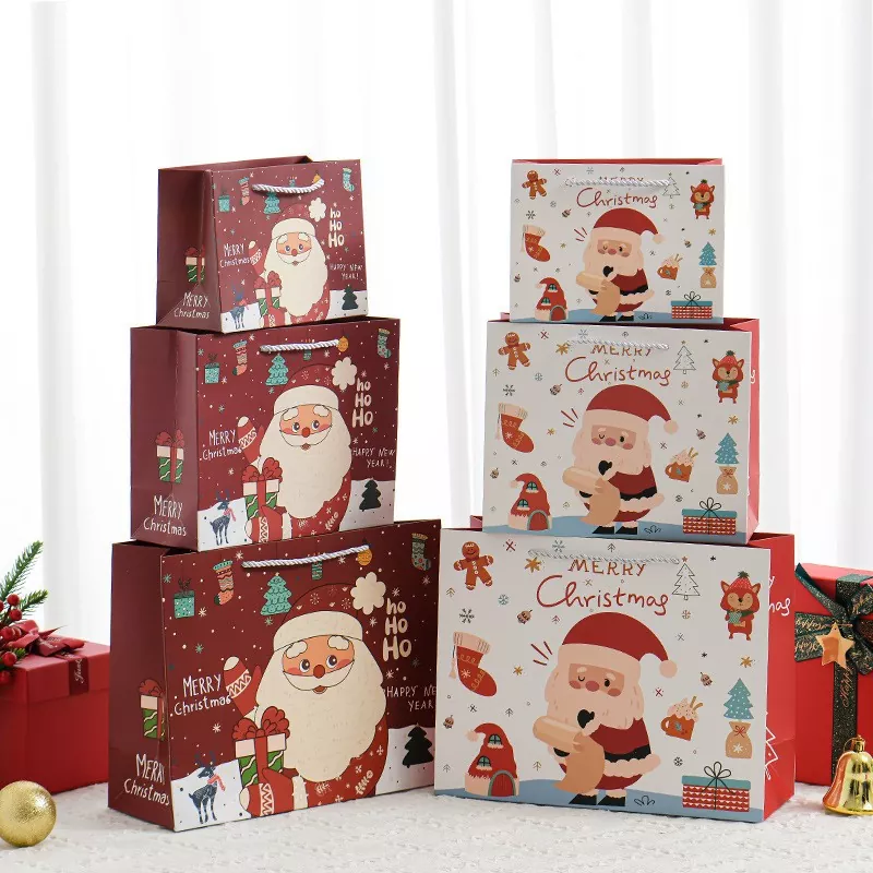 Christmas Holiday Paper Gift Bag