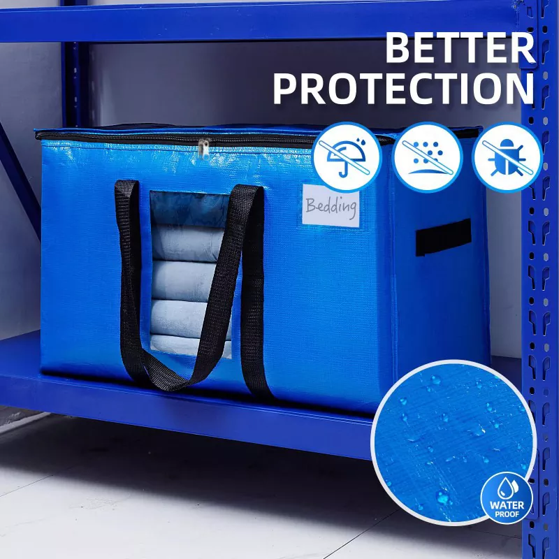 Clear Underbed Storage Bag With Windows