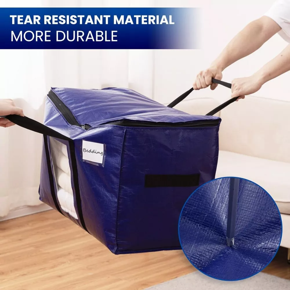 Clear Underbed Storage Bag With Windows