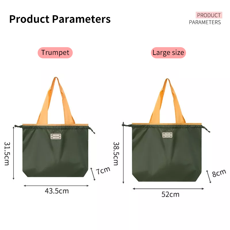 Durable Large Capacity Nylon Tote Bag