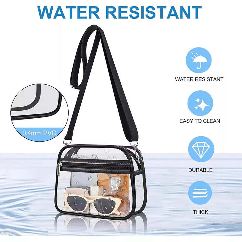 Durable Outdoor PVC Crossbody Bag