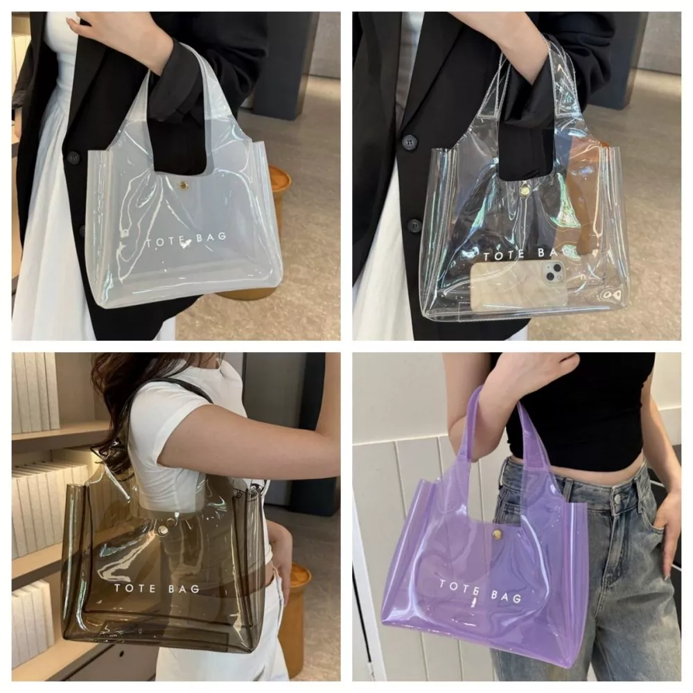Fashion Transparent PVC Tote Bag