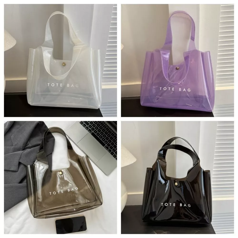 Fashion Transparent PVC Tote Bag