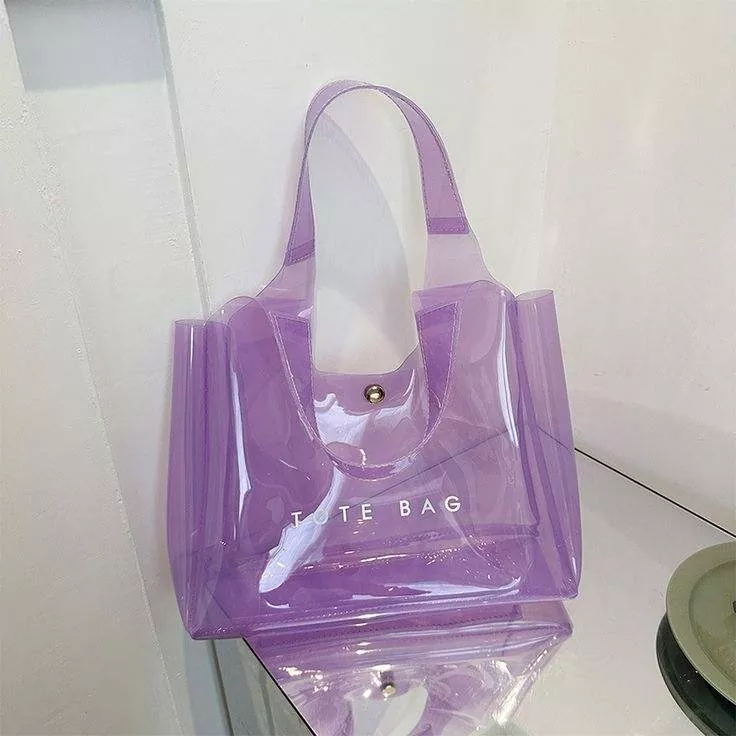 Fashion Transparent PVC Tote Bag