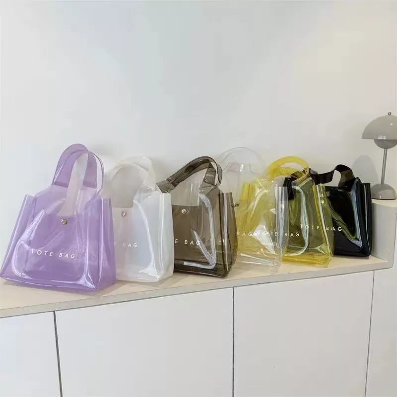 Fashion Transparent PVC Tote Bag