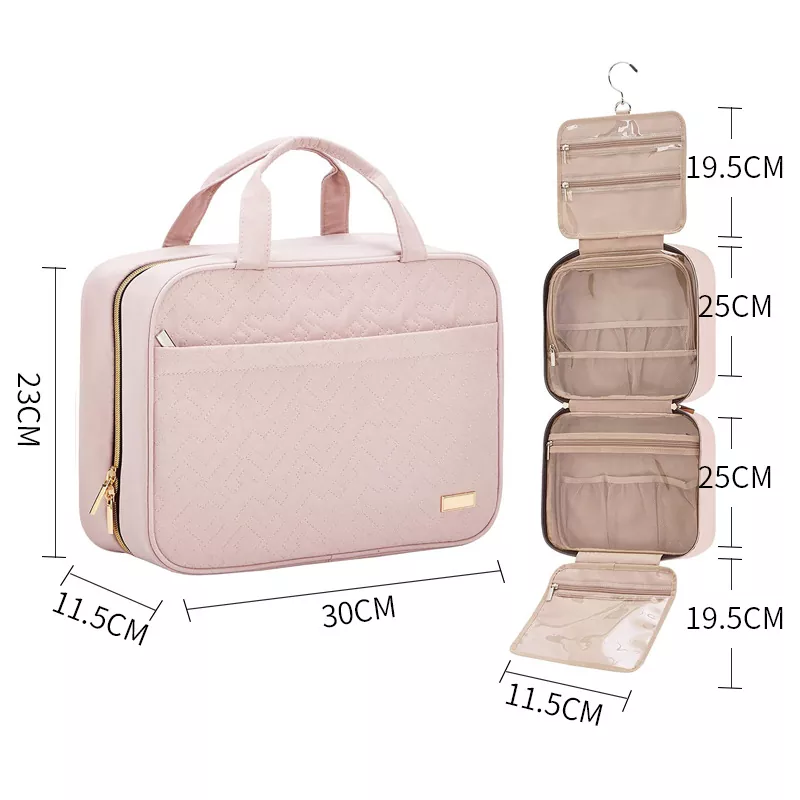 Foldable Hanging Travel Cosmetic Bag