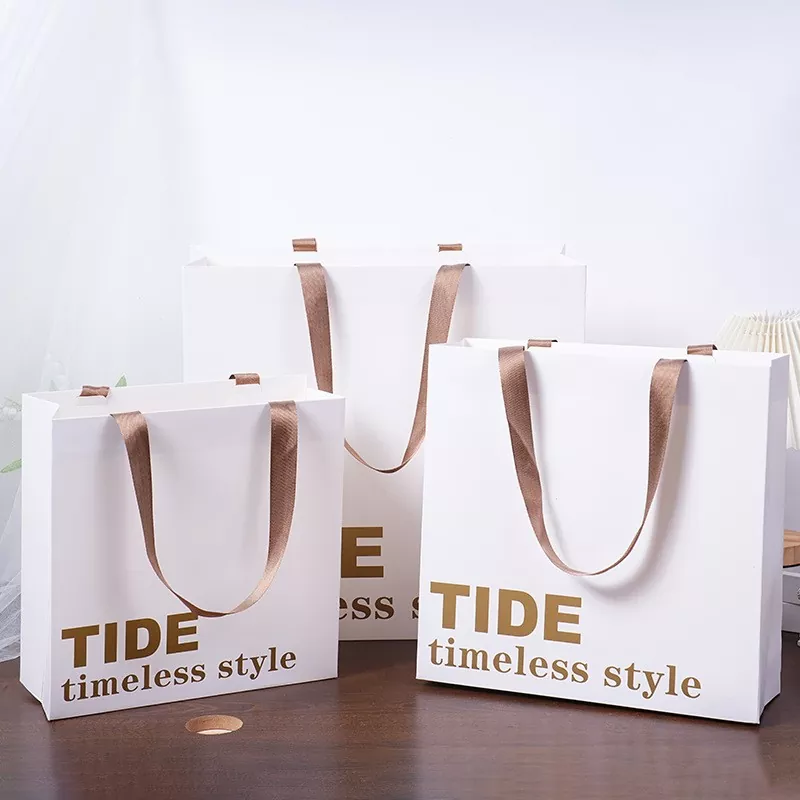 Foldable Reusable Paper Shopping Bag