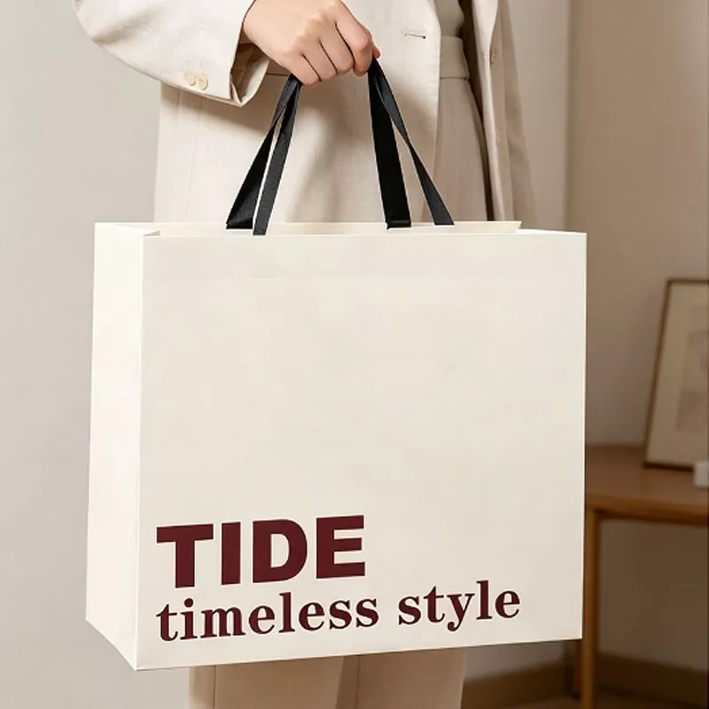 Foldable Reusable Paper Shopping Bag