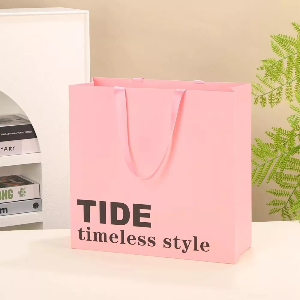 Foldable Reusable Paper Shopping Bag