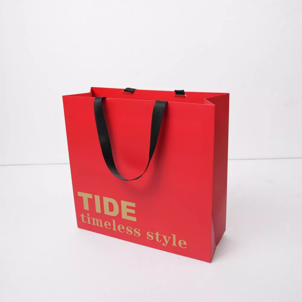 Foldable Reusable Paper Shopping Bag