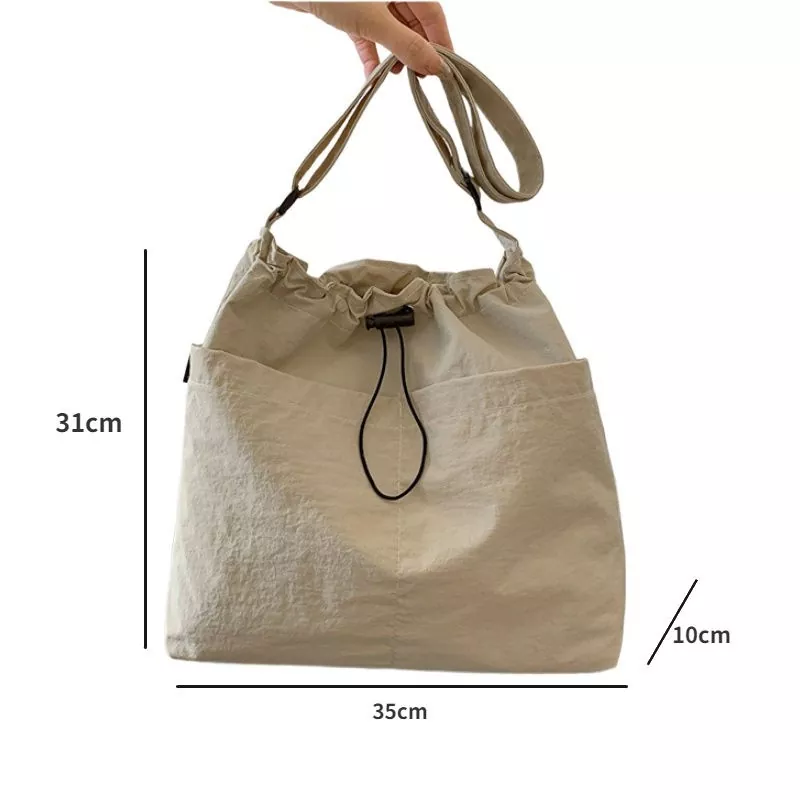 Foldable Waterproof Nylon Tote Bag