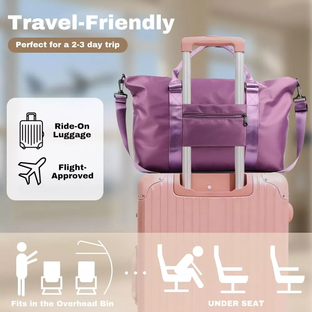 Large Travel Yoga Duffel Bag