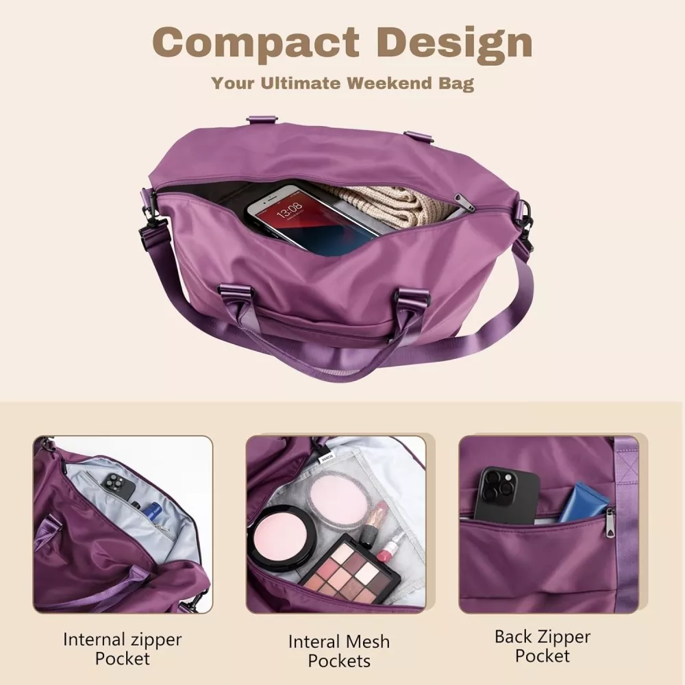 Large Travel Yoga Duffel Bag