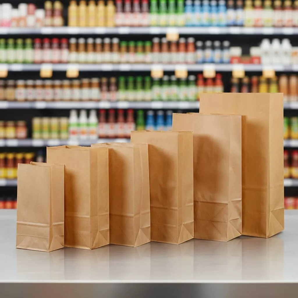 Lightweight Portable Paper Lunch Bag