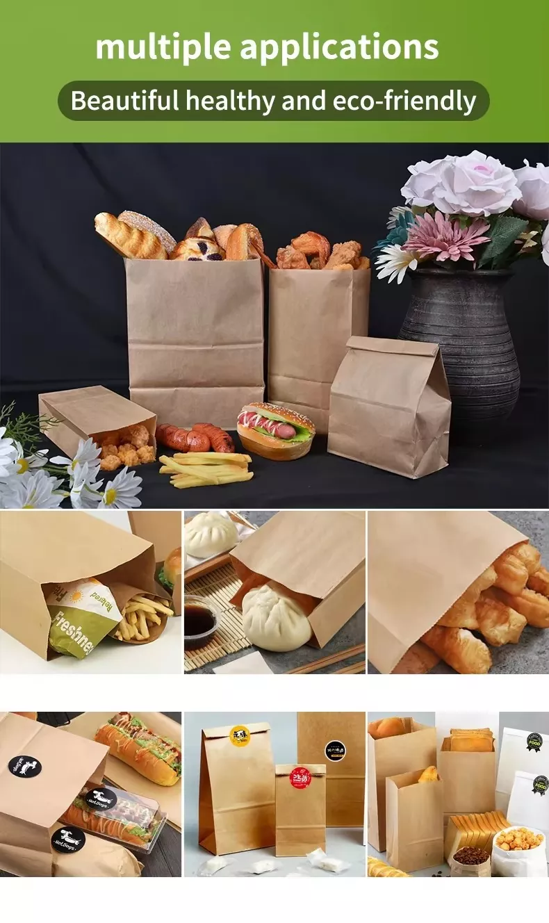 Lightweight Portable Paper Lunch Bag