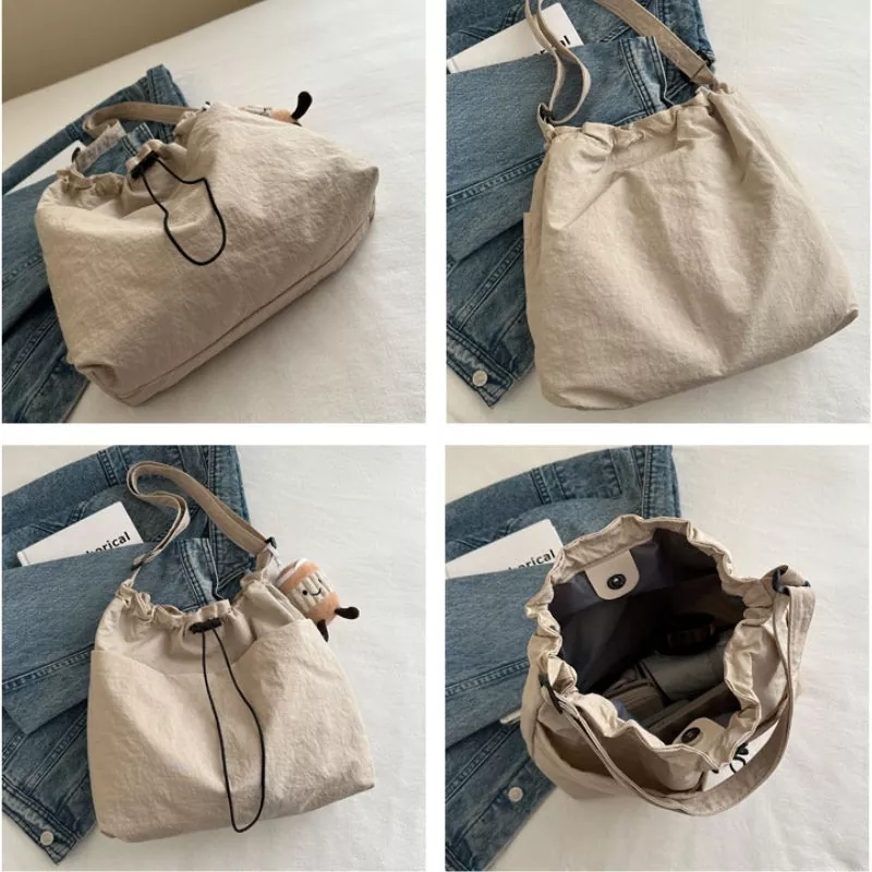 Foldable Waterproof Nylon Tote Bag