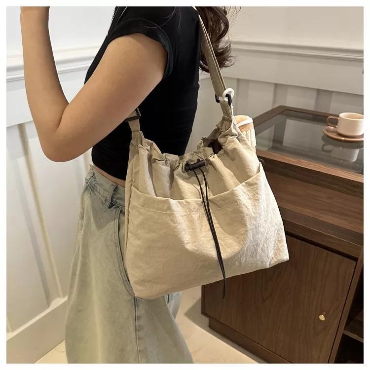Foldable Waterproof Nylon Tote Bag