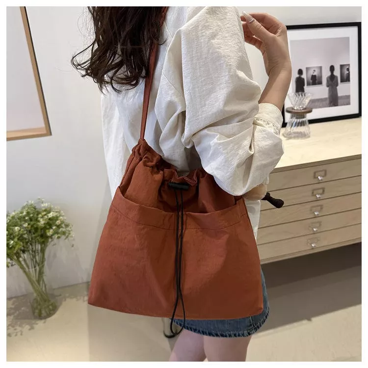 Foldable Waterproof Nylon Tote Bag