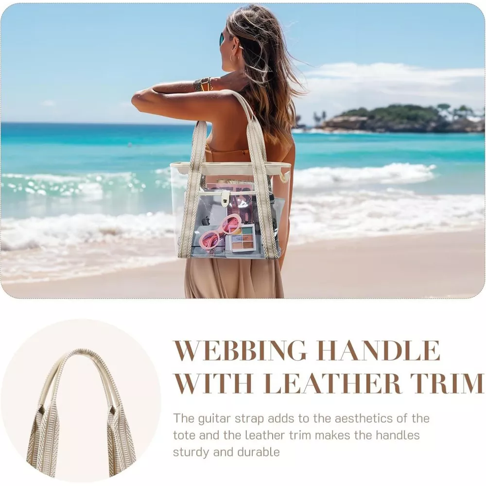 Lightweight Waterproof PVC Tote Bag