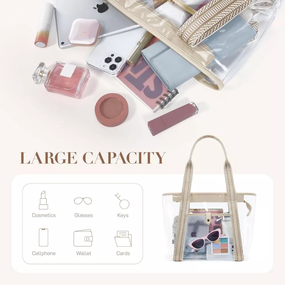 Lightweight Waterproof PVC Tote Bag