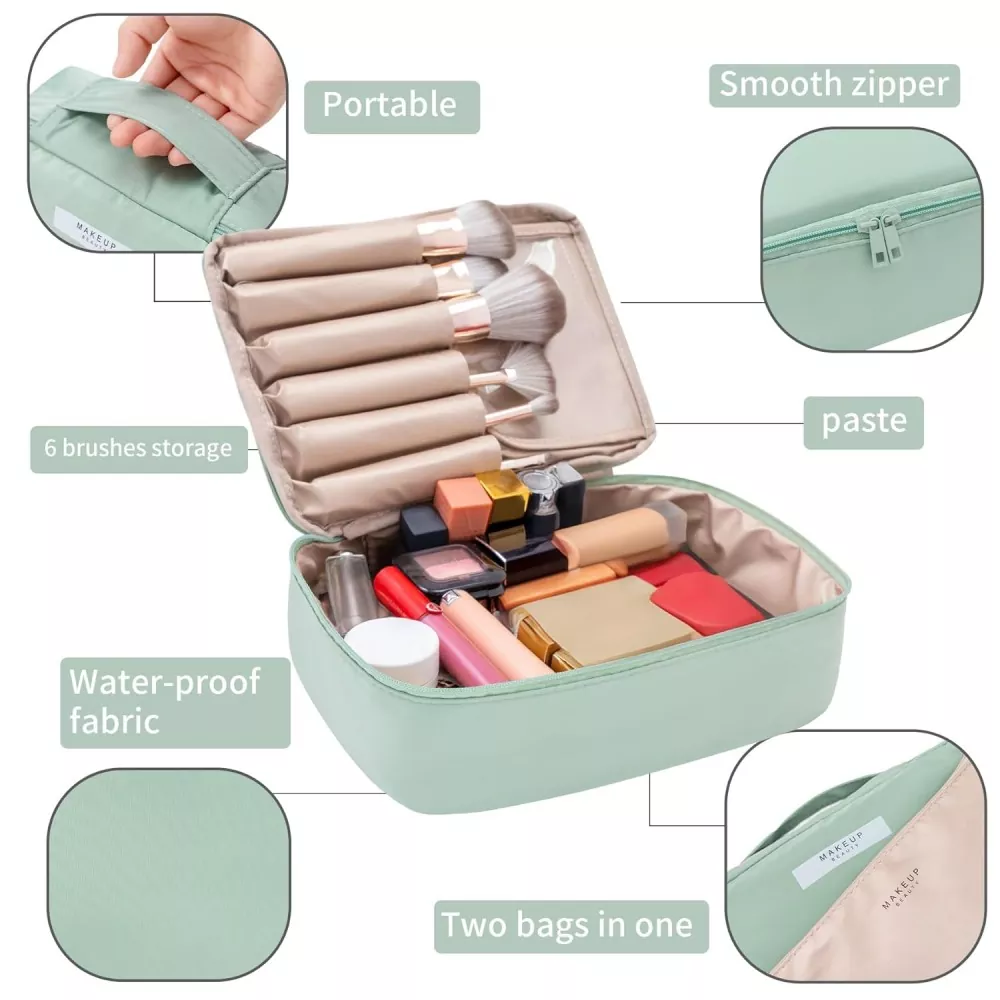Portable Large Travel Cosmetic Bag