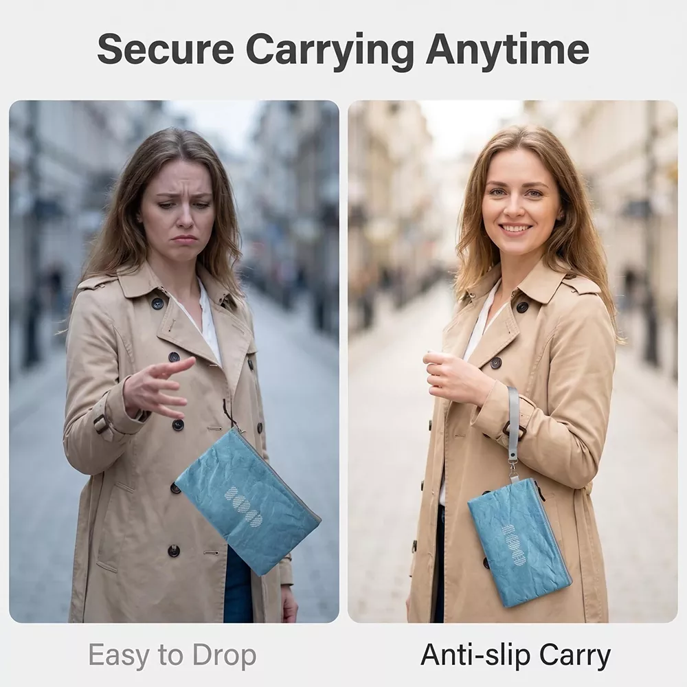 Portable Travel Paper Makeup Bag