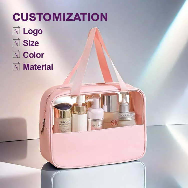 Portable Travel PVC Makeup Bag