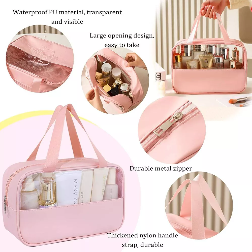 Portable Travel PVC Makeup Bag