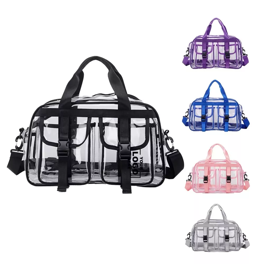 Solid Color Women PVC Shoulder Bag