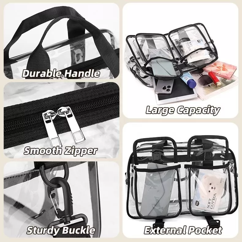 Solid Color Women PVC Shoulder Bag