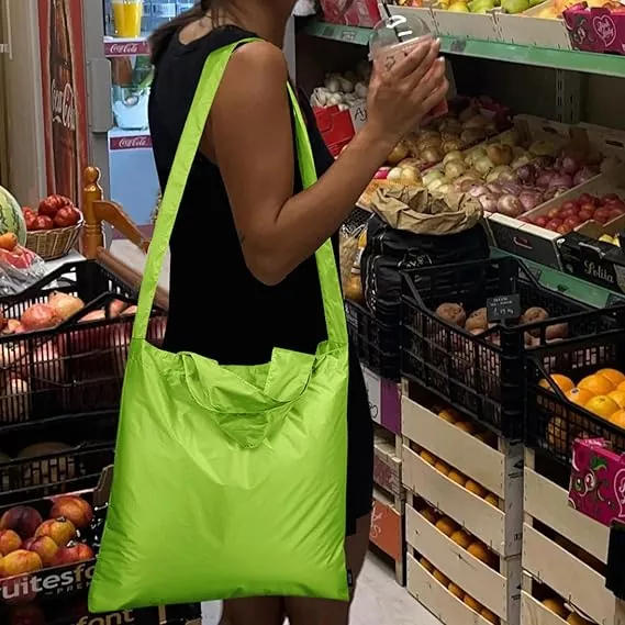 Simple Casual Nylon Shoulder Bag