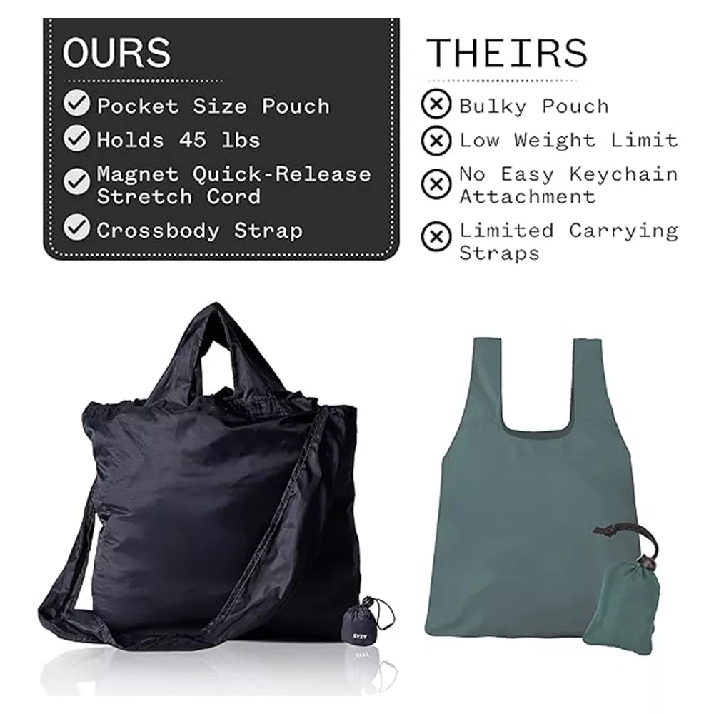 Simple Casual Nylon Shoulder Bag