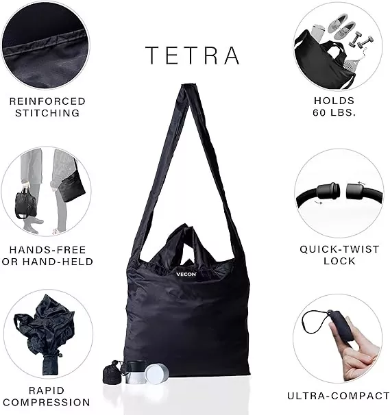 Simple Casual Nylon Shoulder Bag