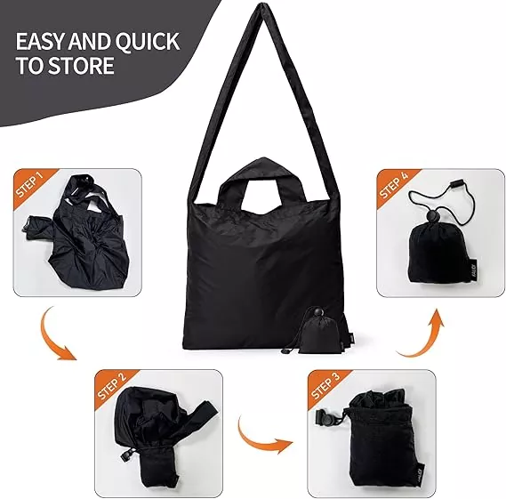 Simple Casual Nylon Shoulder Bag