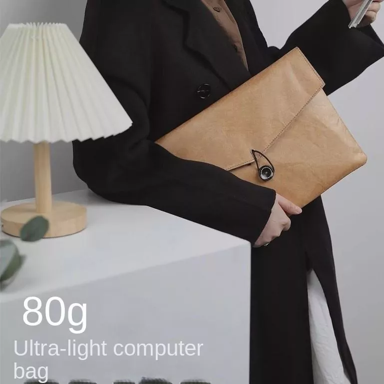 Simple Casual Paper Messenger Bag