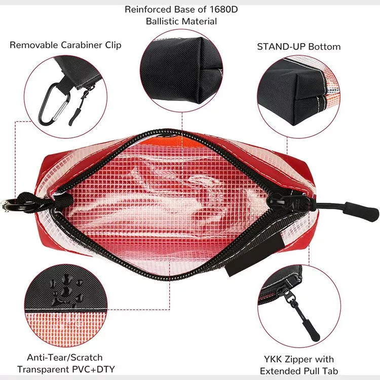 Smooth Zipper Tool Pouch