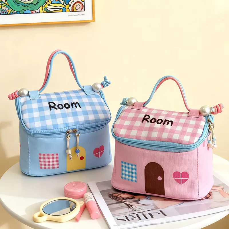 Soft PU Leather Cosmetic Pouch